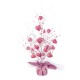 Glitzhome 21"H Lighted Valentine's Pink Heart Table Tree