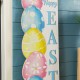 Glitzhome 42"H Lighted Wooden Stacked Eggs Happy Easter Porch Sign w/Timer