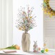Glitzhome Set of 2 28"H Easter Berries & Eggs Picks