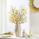 Glitzhome Set of 2 28"H Easter Berries & Eggs & Leaves Picks