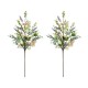Glitzhome Set of 2 28"H Easter Eggs & Lavender Picks