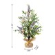 Glitzhome 21"H Easter Egg & Lavender Table Tree Decor
