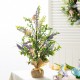 Glitzhome 21"H Easter Egg & Lavender Table Tree Decor