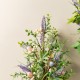 Glitzhome 21"H Easter Egg & Lavender Table Tree Decor