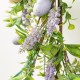 Glitzhome 72"L Easter Egg & Lavender Garland