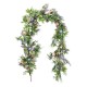 Glitzhome 72"L Easter Egg & Lavender Garland