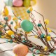 Glitzhome 72"L Easter Egg & Berries Garland