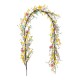 Glitzhome 72"L Easter Egg & Flower Garland