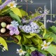 Glitzhome 24"D Easter Lavender & Bird Nest Wreath