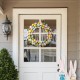 Glitzhome 18"D Easter Eggs Wreath