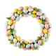 Glitzhome 18"D Easter Eggs Wreath