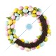 Glitzhome 18"D Easter Eggs Wreath