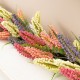 Glitzhome 6ft Pink Purple & Yellow Mixed Heather Garland