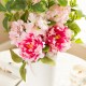 Glitzhome 28"H Set of 2 Pink Hydrangea Peony & Cherry Pick