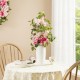 Glitzhome 28"H Set of 2 Pink Hydrangea Peony & Cherry Pick