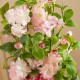 Glitzhome 28"H Set of 2 Pink Hydrangea Peony & Cherry Pick
