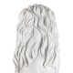 Glitzhome 36.25"H Oversized MGO White Guardian Sitting Lion Garden Statue