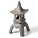 Glitzhome 24"H MGO Faux Concrete Pagoda Garden Statue