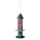 Glitzhome 20"H Glass Tall Hanging Multi-Color Mosaic Birdfeeder(KD)