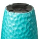 Glitzhome 23.75"H Set of 2 Oversized Honeycomb Textured Turquoise Tall Plastic Planter