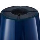 Glitzhome 30"H Set of 2 Oversized Gradient Cobalt Blue Faux Ceramic Tall Plastic Planter
