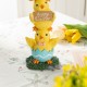 Glitzhome 13.25"H Easter Resin Stackable Chickens Table Decor