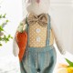 Glitzhome 32.75"H Easter Fabric Boy Bunny with Telescoping Legs