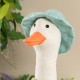 Glitzhome 15.75"H Easter Fabric Boy Duck Figurine