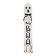 Glitzhome 42"H Halloween Wood Reversible Ghost Porch Signs