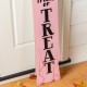 Glitzhome 42"H Halloween Wood Reversible Ghost Porch Signs