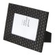 Glitzhome Set of 2  Black Honeycomb Resin Tabletop Picture Frames-4X6 5X7