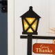 Glitzhome 36"H Thanksgiving Lighted Wooden Turkey Lamp Post Porch Decor w/Timer