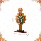 Glitzhome 29.5"H Thanksgiving Wooden Football Turkey Porch Decor