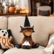 Glitzhome 19"H Halloween Fabric Highland Cow Shelf Sitter