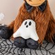 Glitzhome 19"H Halloween Fabric Highland Cow Shelf Sitter
