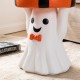 Glitzhome 14.75"H Halloween MGO Ghost Stool