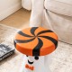 Glitzhome 14.75"H Halloween MGO Ghost Stool