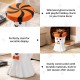 Glitzhome 14.75"H Halloween MGO Ghost Stool