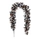Glitzhome 72.00"L Halloween Eucalyptus Pumpkin Bat Garland