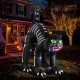 Glitzhome 11FT Lighted Inflatable Giant Skeleton Cat Decor
