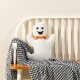 Glitzhome 18"H Halloween Hooked Ghost Shaped Pillow