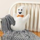 Glitzhome 18"H Halloween Hooked Ghost Shaped Pillow