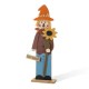 Glitzhome 36"H Fall Solid Wood Scarecrow Porch Decor
