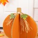 Glitzhome 18"L Fall Wood Interlocking Pumpkin Porch Decor
