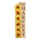 Glitzhome 36"H Fall Lighted Wood Watercolor Sunflower Porch Decor w/Timer