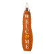 Glitzhome 36"H Fall/Halloween Reversible Wood Pumpkin Porch Signs