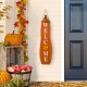 Glitzhome 36"H Fall/Halloween Reversible Wood Pumpkin Porch Signs