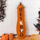 Glitzhome 36"H Fall/Halloween Reversible Wood Pumpkin Porch Signs