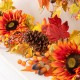 Glitzhome 12ft Fall Oversized Sunflower Garland