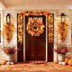 Glitzhome 12ft Fall Oversized Sunflower Garland